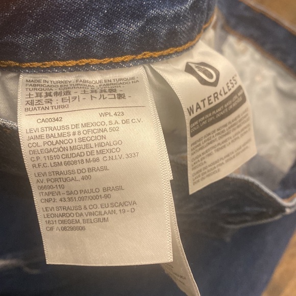 Levi's Blue Denim Midi Skirt - Picture 6 of 6